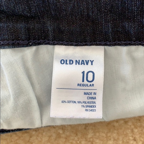 Old Navy Flirt Size 10 Jeans Dark Wash - Picture 3 of 3